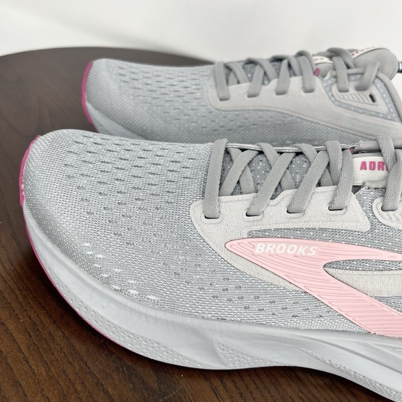 Brooks Adrenaline 24 Shoes Women's 8.5B Gray Running Trainers Sneakers Athletic - Picture 15 of 16